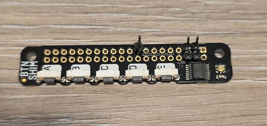 Photo of the button shim