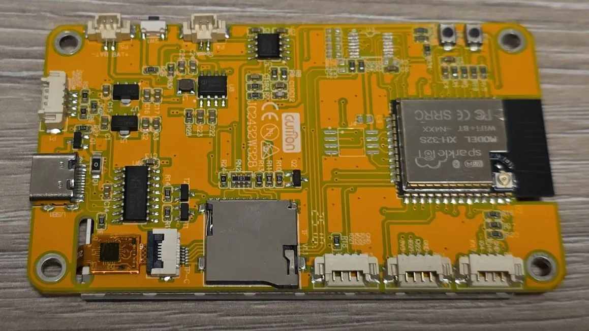 Back of the board photo