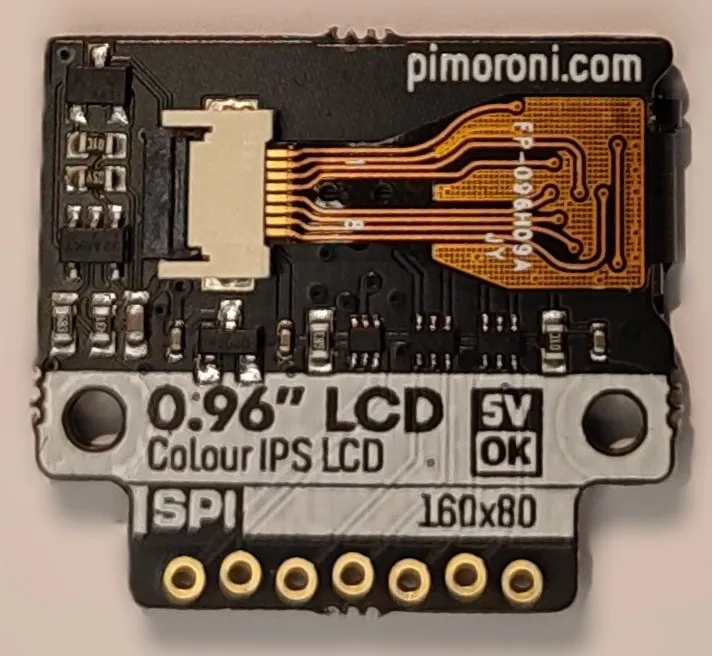 Pimoroni 0.96" Color LCD - Back