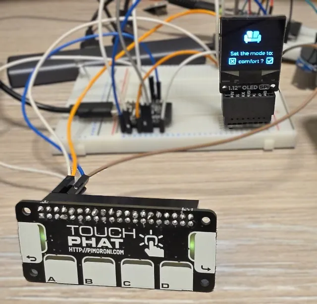 Set Heating Preset Page