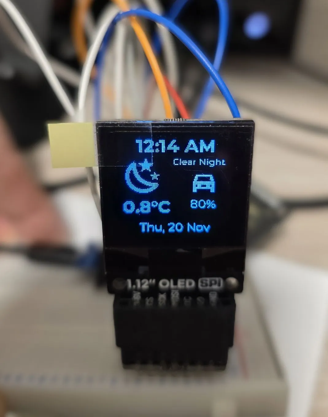 Pimoroni 1.12" Mono OLED