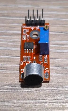 Sound sensor front photo