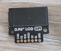 0.96" SPI Colour LCD by Pimoroni